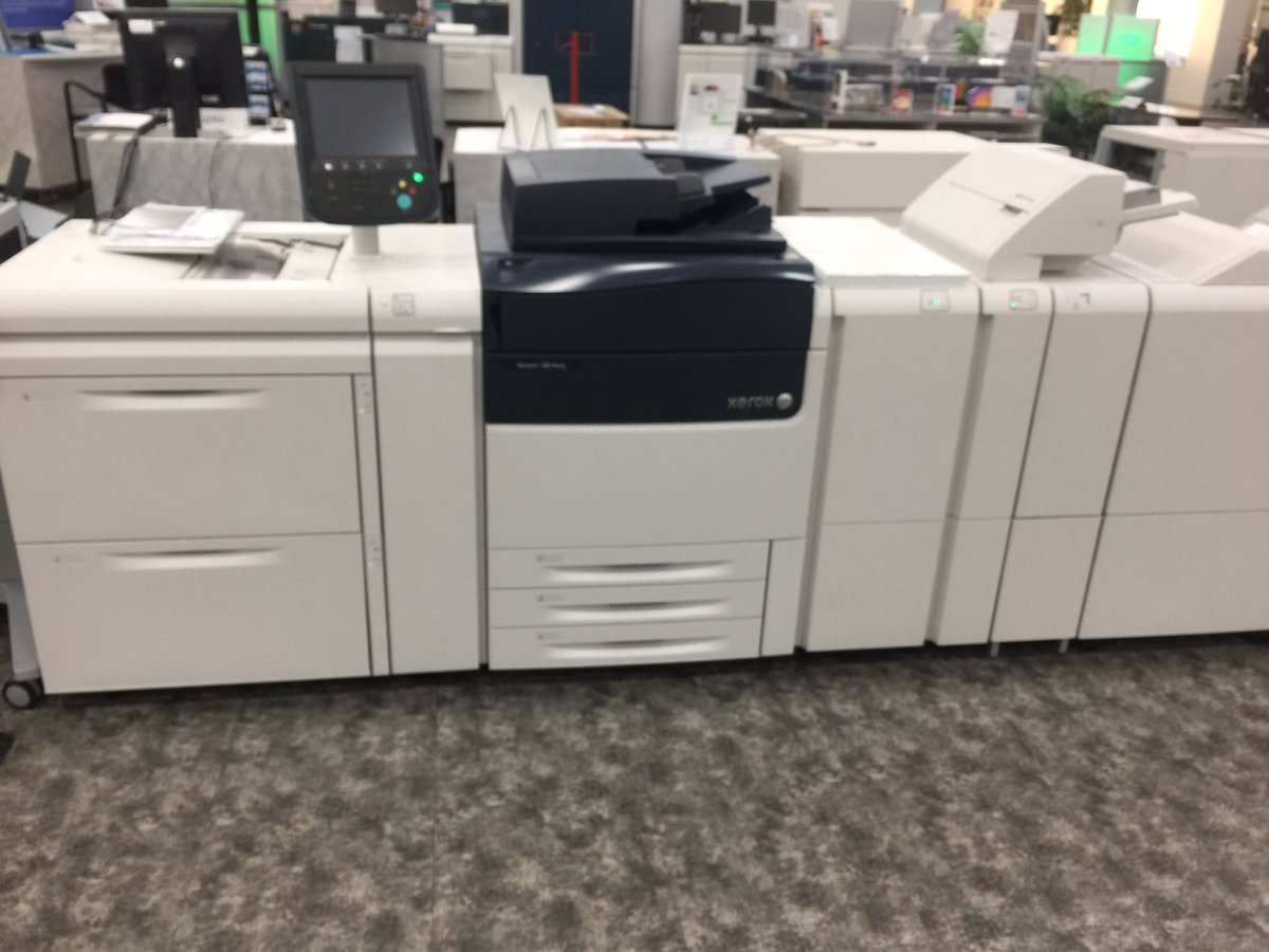 BillyStoj's tweet image. Our new addition up and running! The Versant 180 at the Gil Hatch Center. @XeroxProduction @Xerox