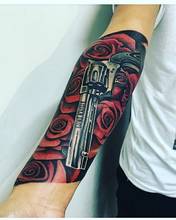 210 Gun Tattoos That Are Sure To Fire Up Your Imagination