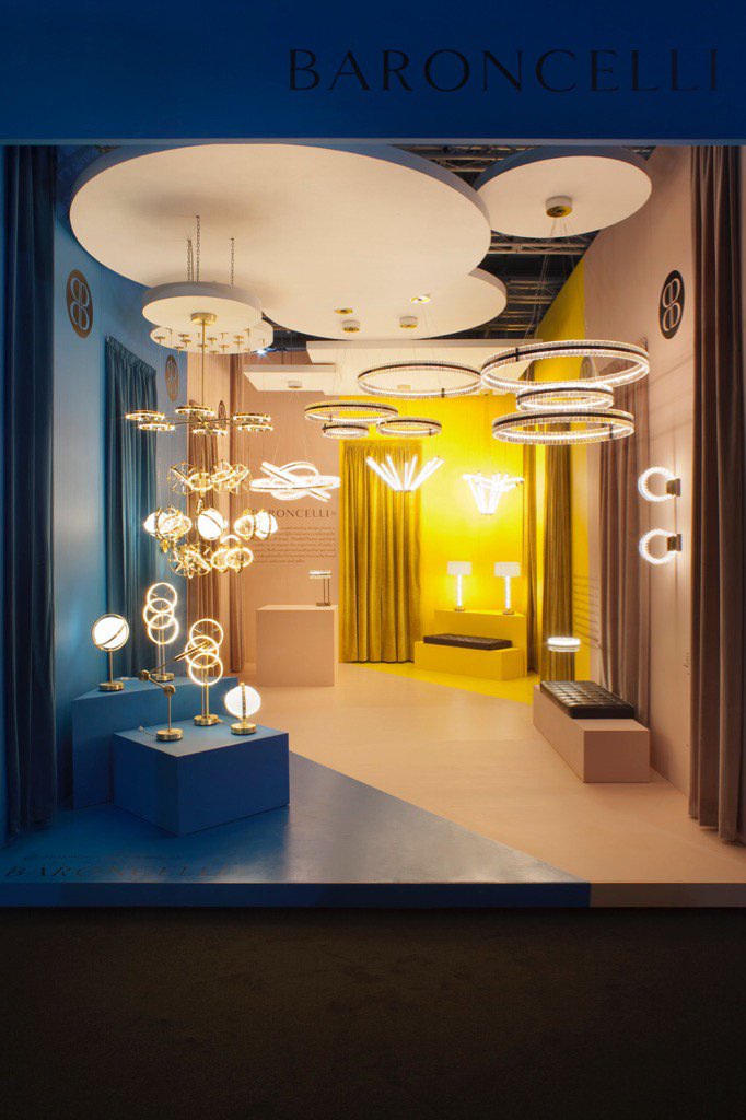 BaroncelliWorld's tweet photo. Experience Baroncelli in full technicolour hall 13 stand G15 #euroluce2017 #MilanDesignWeek #mdw17 https://t.co/cgPSm4Ke8y