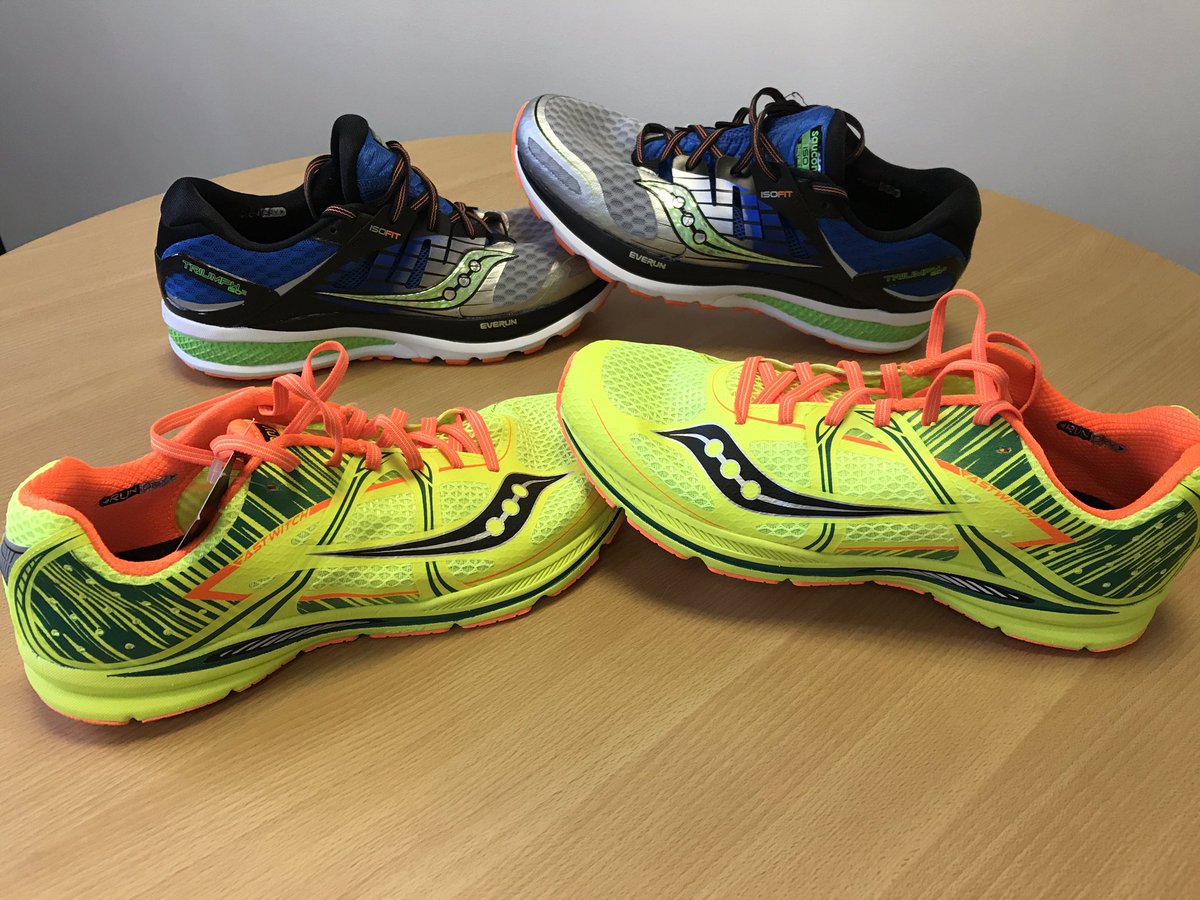 craig_downs's tweet photo. New shoe day 😍 @saucony #fastwitch #triumphiso2 #shoeporn https://t.co/cI3xcCXtur