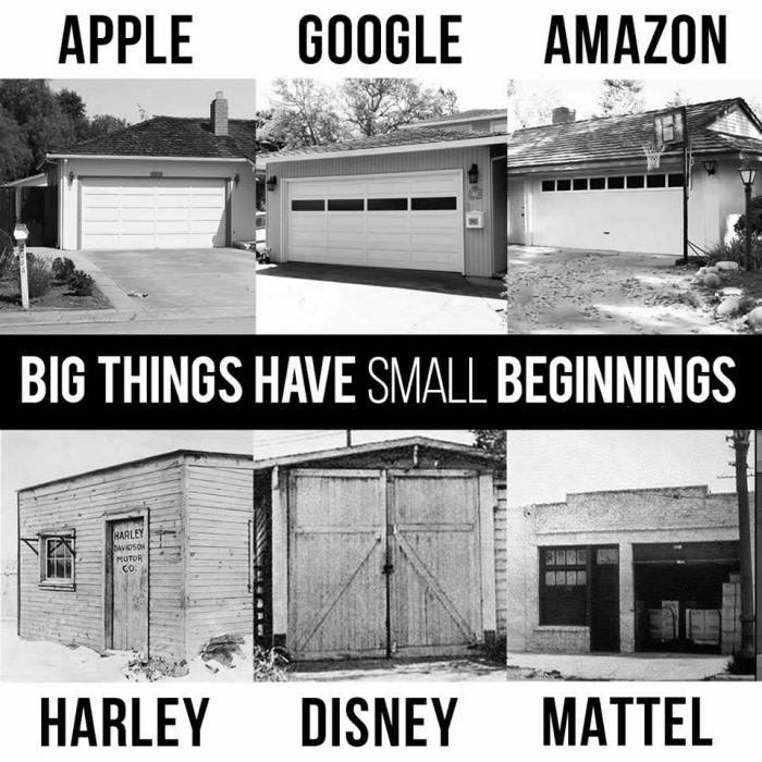 Big things have small beginnings. Does your company have a culture of innovation or not? #Innovation #Lean #Quotes #wednesdaywisdom