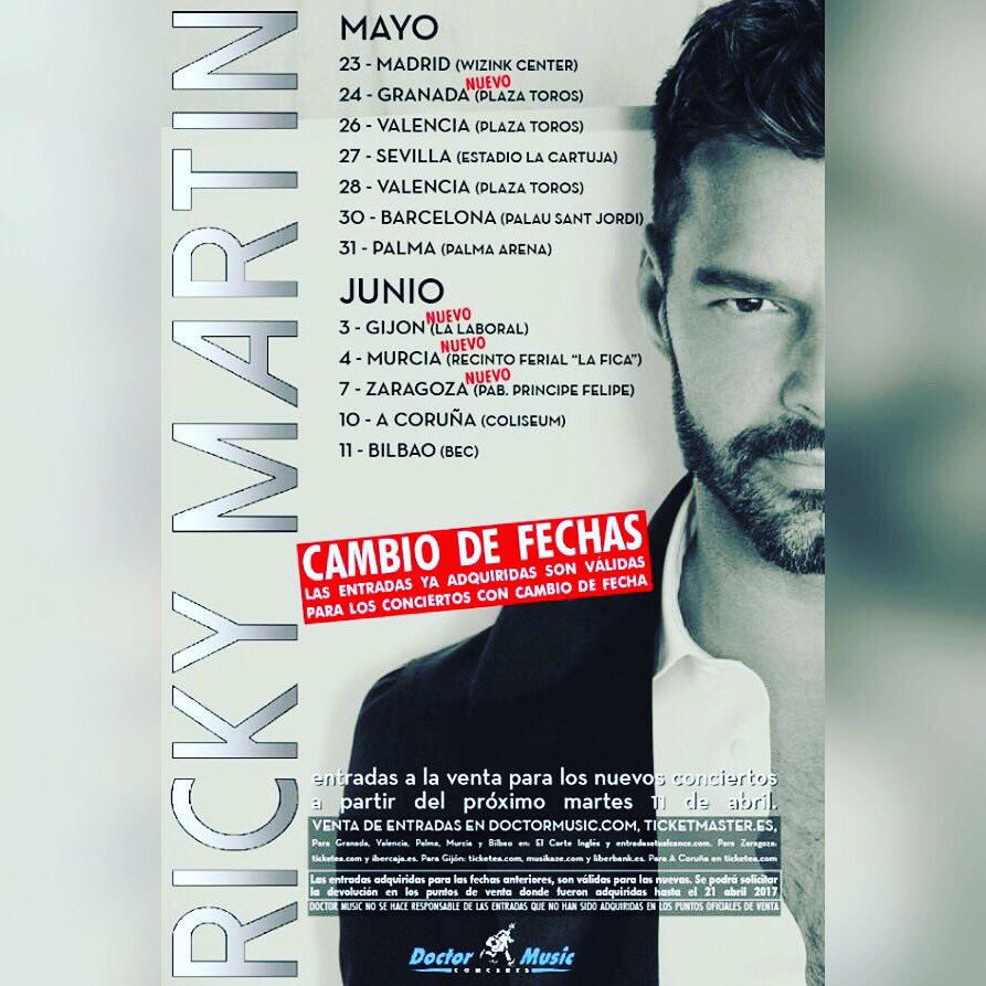 Ricky Martin España tweet media