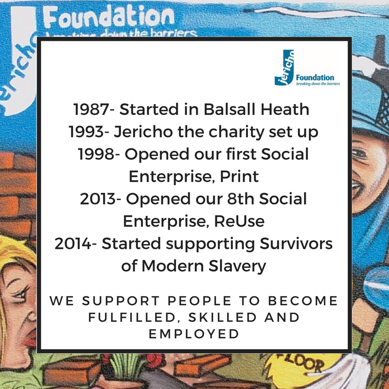 JerichoOrg's tweet photo. We have supported over 7000 disadvantaged people since 1993 https://t.co/9DHGgcE1nD #jerichoinaday https://t.co/p3RXAIm83f