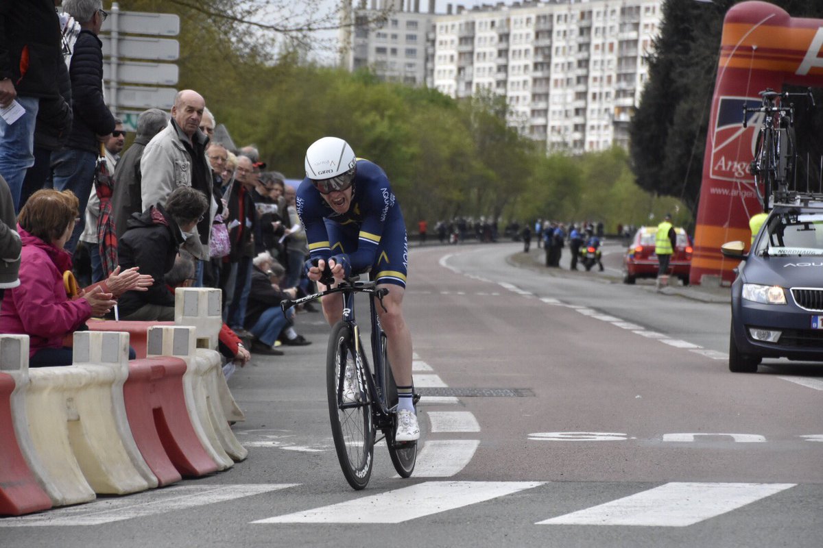 circuitcycliste's tweet photo. Le Contre la montre d'@Angers en images ! #CircuitSarthe https://t.co/PpgOFIFS45