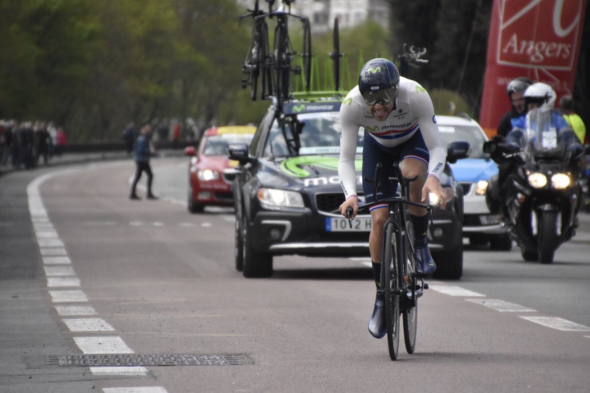 circuitcycliste's tweet photo. Le Contre la montre d'@Angers en images ! #CircuitSarthe https://t.co/PpgOFIFS45