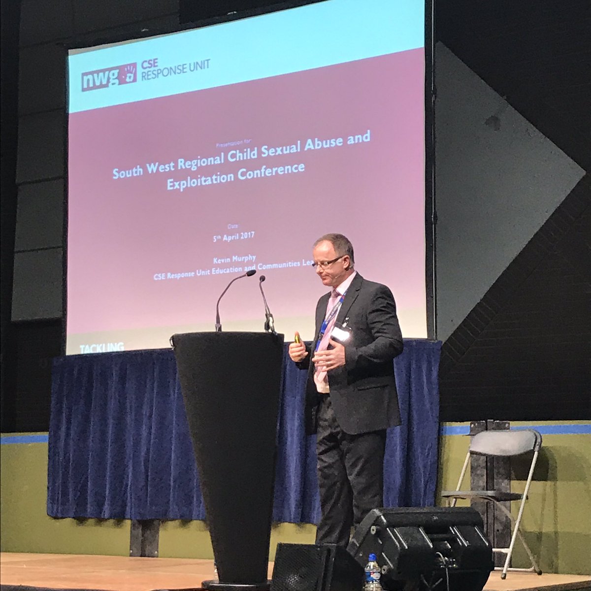 Next speaker is Kevin Murphy from the <a href="/NatWorGroup/">NWG Network</a> talking about children with special educational needs &amp; disabilities #CSESouthWest