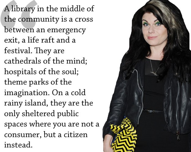 Today, we send happy birthday greeting to writer Caitlin Moran!

 