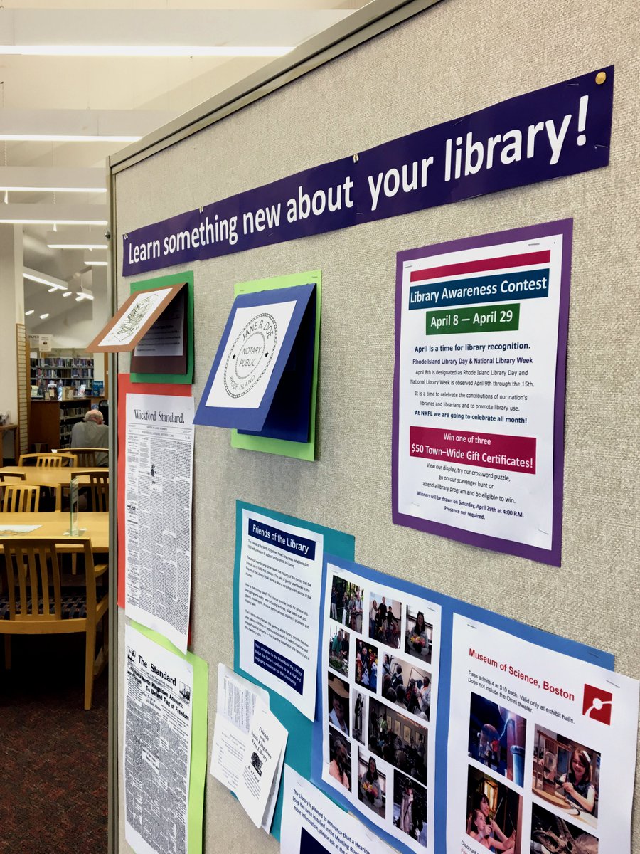 NKFLibrary's tweet photo. Did you know we have notaries on staff? Learn more about your library for #NationalLibraryWeek and tell us what you'd like in the future! https://t.co/LNIbRIQhVm
