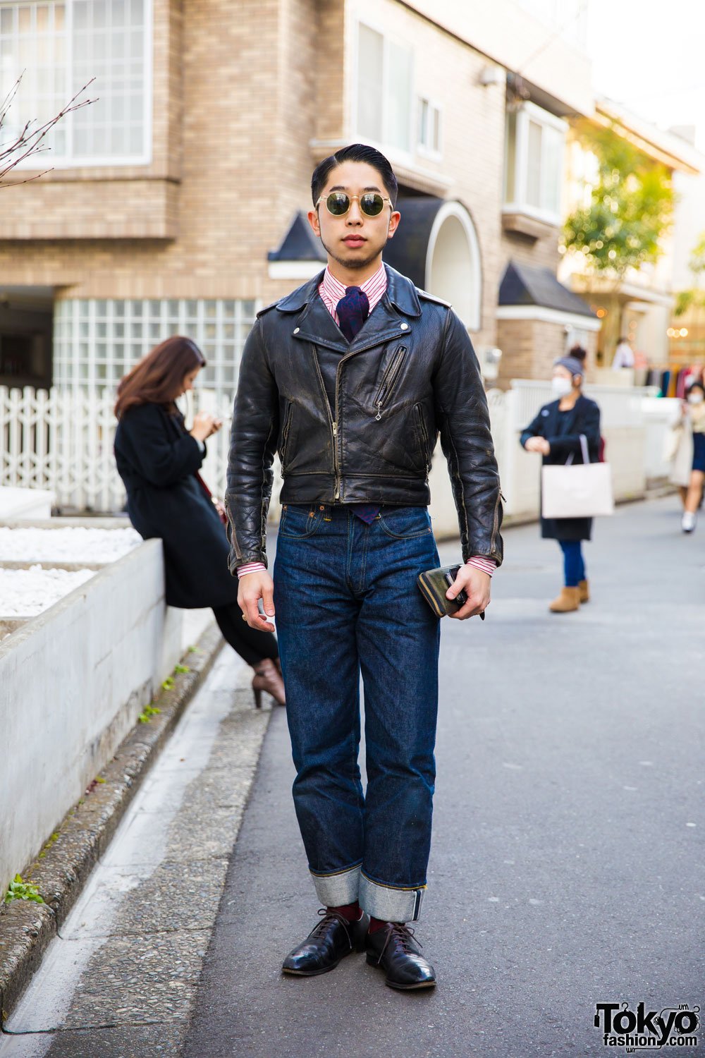 Leather jacket shop 50s