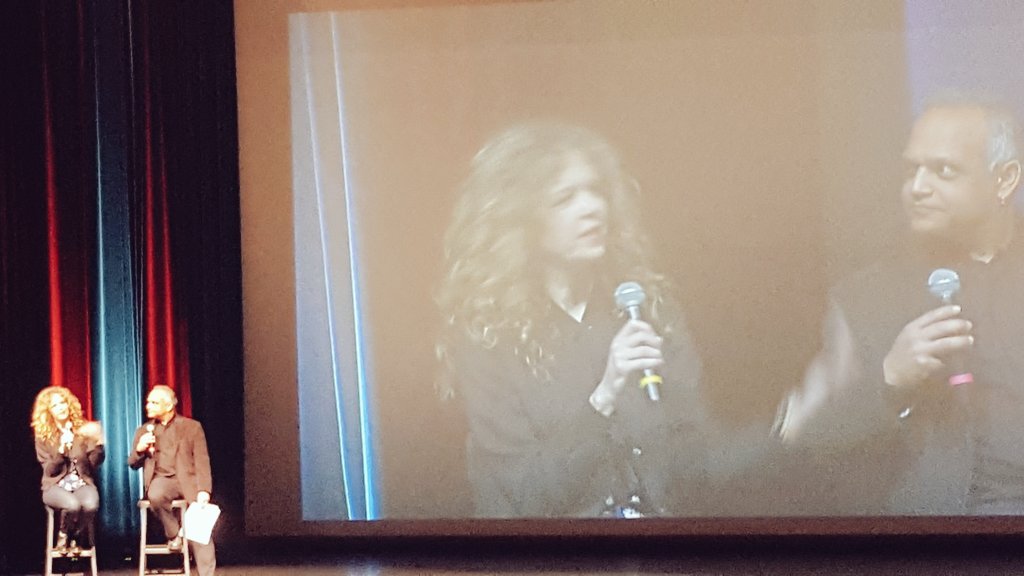 OfficialIsaacA's tweet photo. The guest speaker introduces Juno Rinaldi, who currently stars in CBC’s Working Moms! #hyff2017 @MohawkCollege https://t.co/FvBn1u70aa https://t.co/5aIJgkuAU2