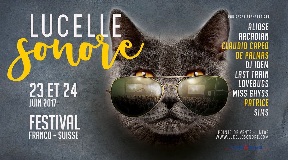 LucelleSonore's tweet photo. Programmation Lucelle'Sonore 2017 !! #LS17 #festival #openair #alsace #jurasuisse #juin  https://t.co/FPYU3gmMWv https://t.co/g0A7GUysUe