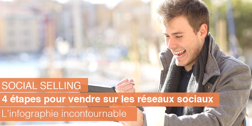 LudoSLN's tweet image. #SocialSelling : 4 étapes pour vendre sur les #RéseauxSociaux en #Infographie ➡️ bit.ly/2o2ZxjT