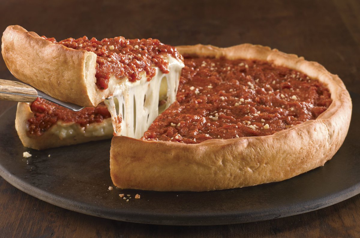 NewFilterdotcom's tweet image. Good news: today is #NationalDeepDishPizzaDay. Enjoy!