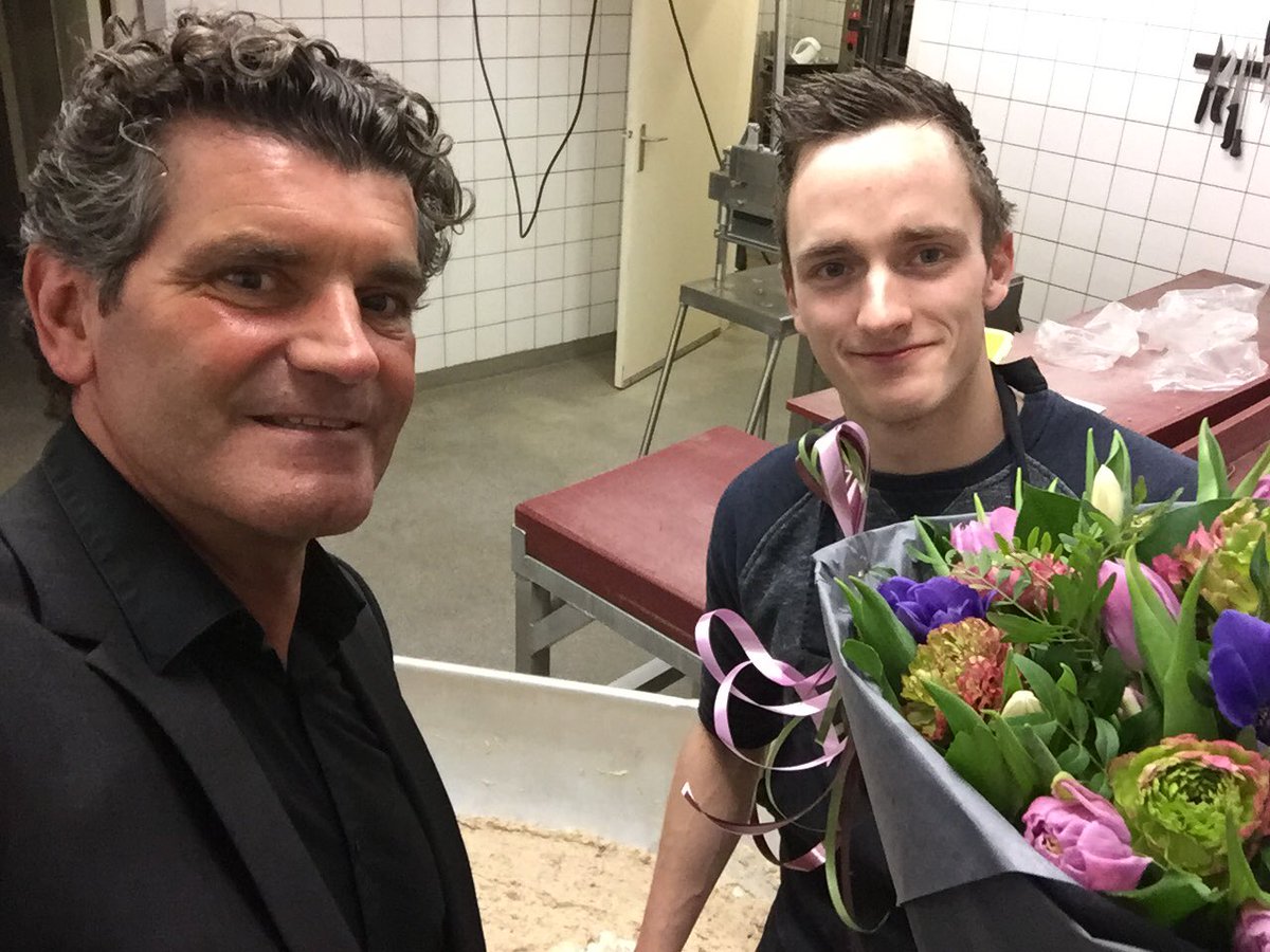 SVO trots op student Dirk Smolders uit Middelbeers met de gouden slagers ring!!!