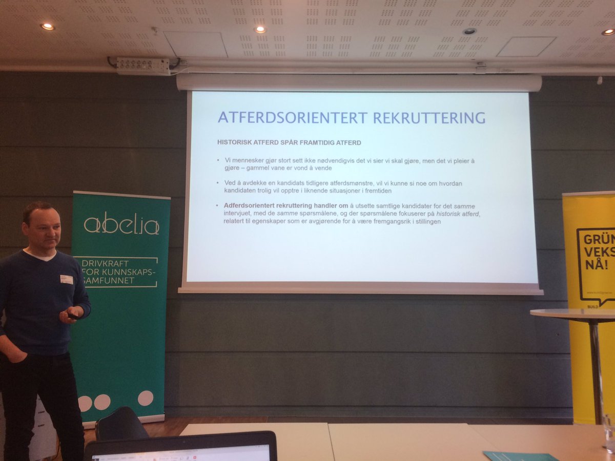 danielrasvidal's tweet image. Gode rekrutteringsråd fra Hr Røseid på @Build2Grow @Abelia_NHO #abeliagrunder