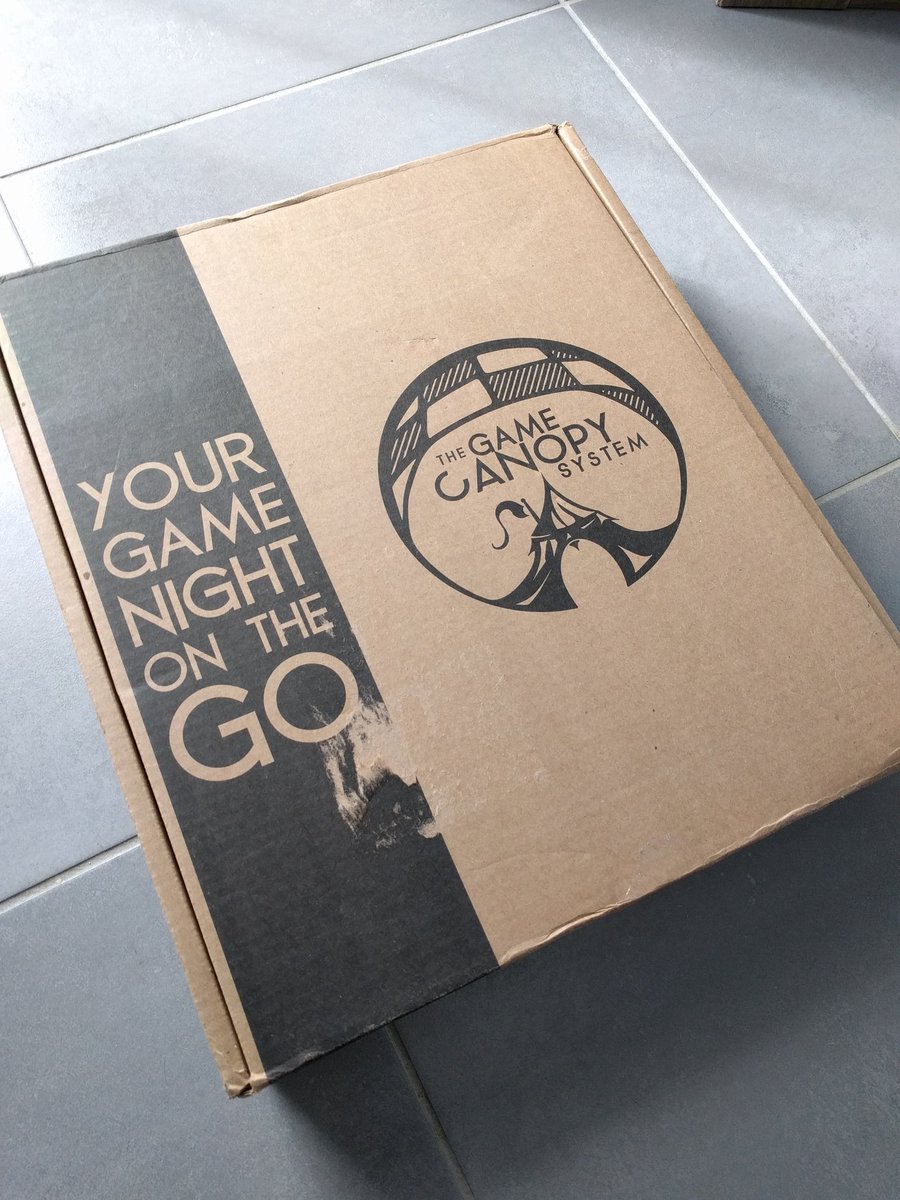 jforatier's tweet photo. Unboxing the stylish Game Canopy from @Level3B. I feel like unpacking a new game system ๐ #GameCanopyUnpackInStyle https://t.co/oYVfv4U2qb