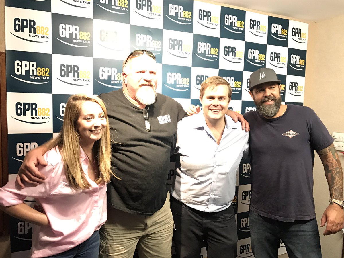 oliverpeterson's tweet photo. Talking @bbqfestau with @SugarFireSmoke + #MemphisBarbecueCo on @PerthLive6PR @6PR https://t.co/1Kl9AKMMmt