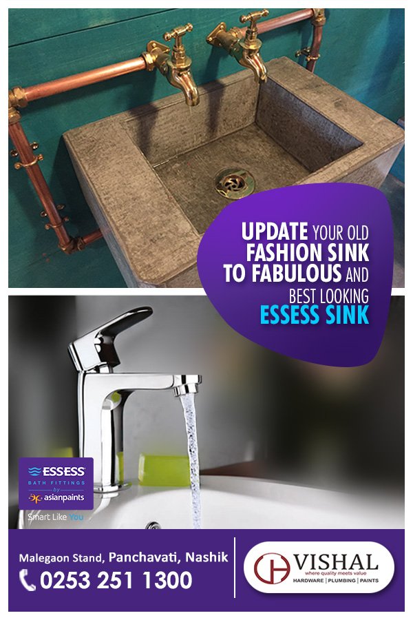 vishalhardwares's tweet photo. @vishalhardware Contact Us: 0253-2511300 #Hardware #Plumbing #bathfitting #sink #Accessories #ESSESS #Nasik #business #Sales https://t.co/Y3LNGhpPNf