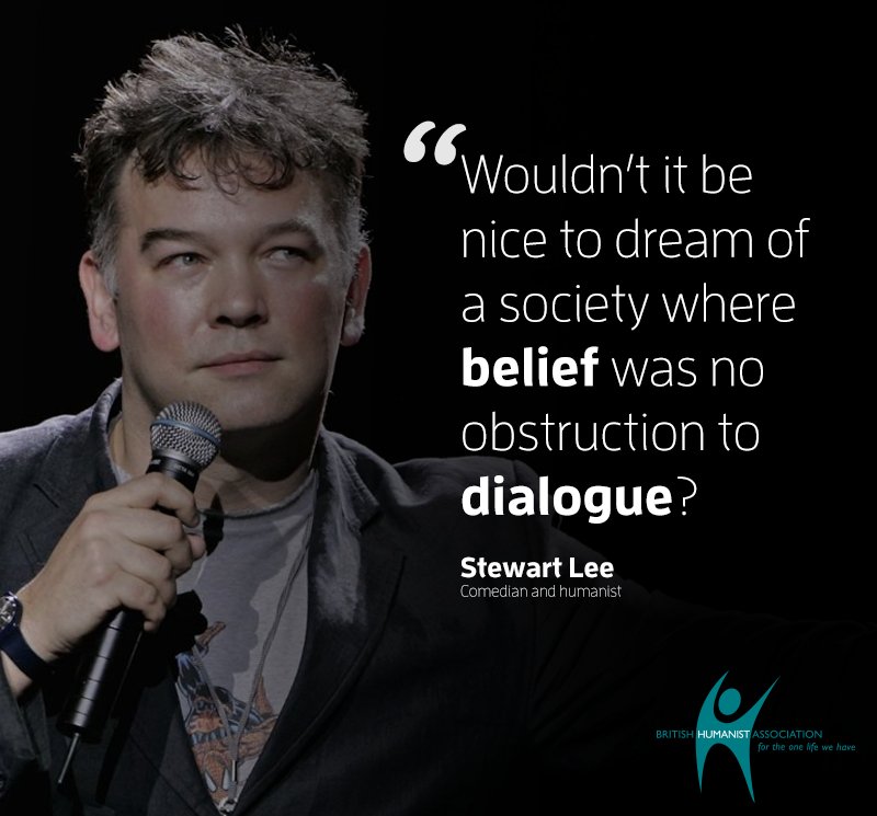 Happy birthday to our patron, Stewart Lee! And thank you for all your support over the years. 