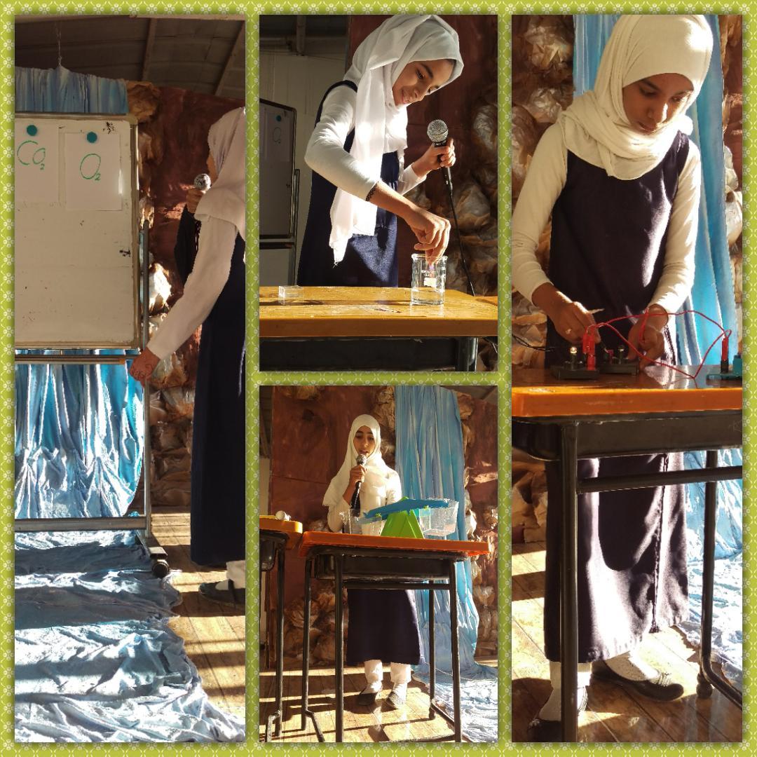 أسئلة منهجية في التجارب العلمية في مادة العلوم قدمتها معلمات العلوم في اذاعة الصباح.