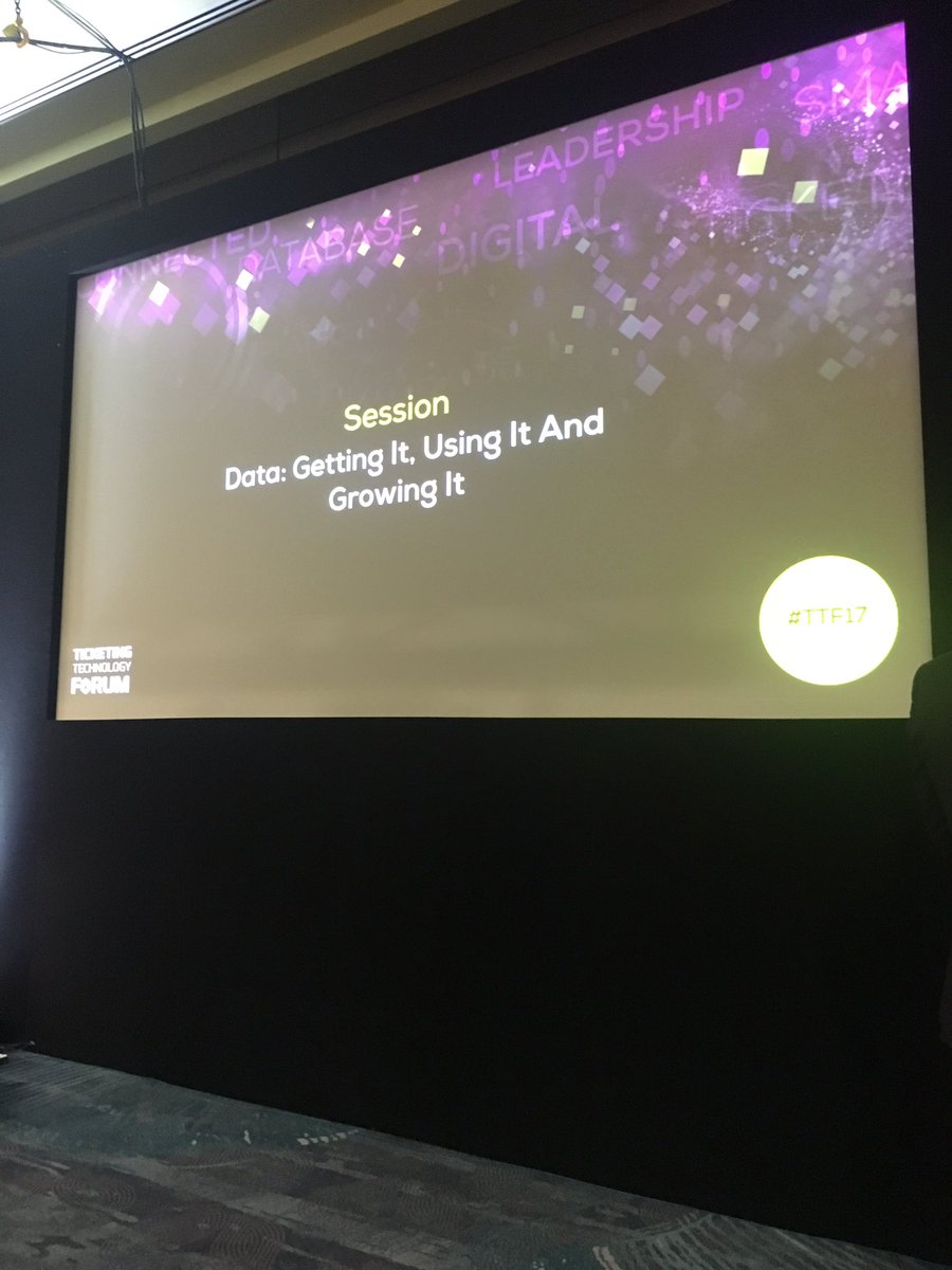 GeemaSports's tweet photo. Looking forward to this speaker. Clive Humby presenting the future of data. #TTF17 #guru https://t.co/ATg3dcZSLn