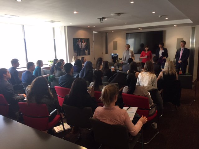 The second day of our ITV News Traineeship assessment centre is underway! The journey begins... #itvnews