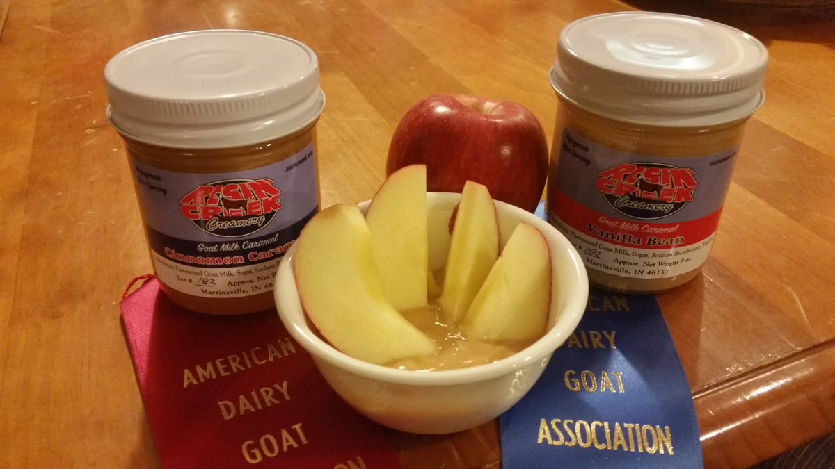 It's National Caramel Day! Vanilla Bean Caramel has been 1st Place at both the '15 and '16 ADGP Nat'l Comp., Cinnamon took 2nd place in '16