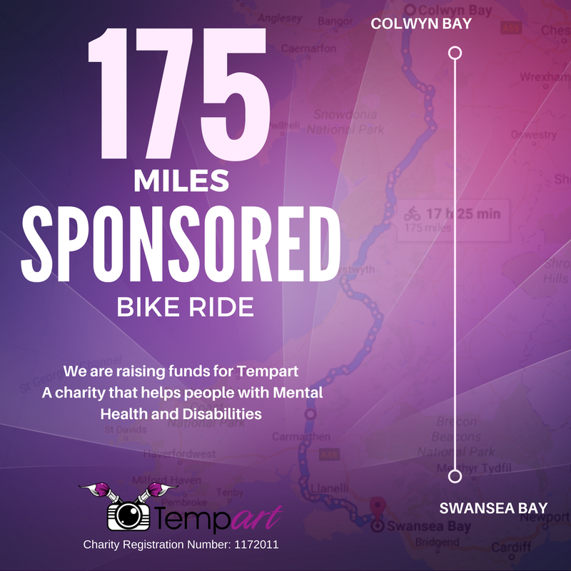 TempartCharity's tweet photo. #Tempart now raising funds to support people with Mental Health issues.https://t.co/iySE3MnJ48 https://t.co/m61pE0eF4i