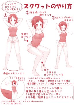 筋トレアニメ いっしょにとれーにんぐ がtwitterで復活 実用性 抜群の内容にネット民スタンディングオベーション ねとらぼ