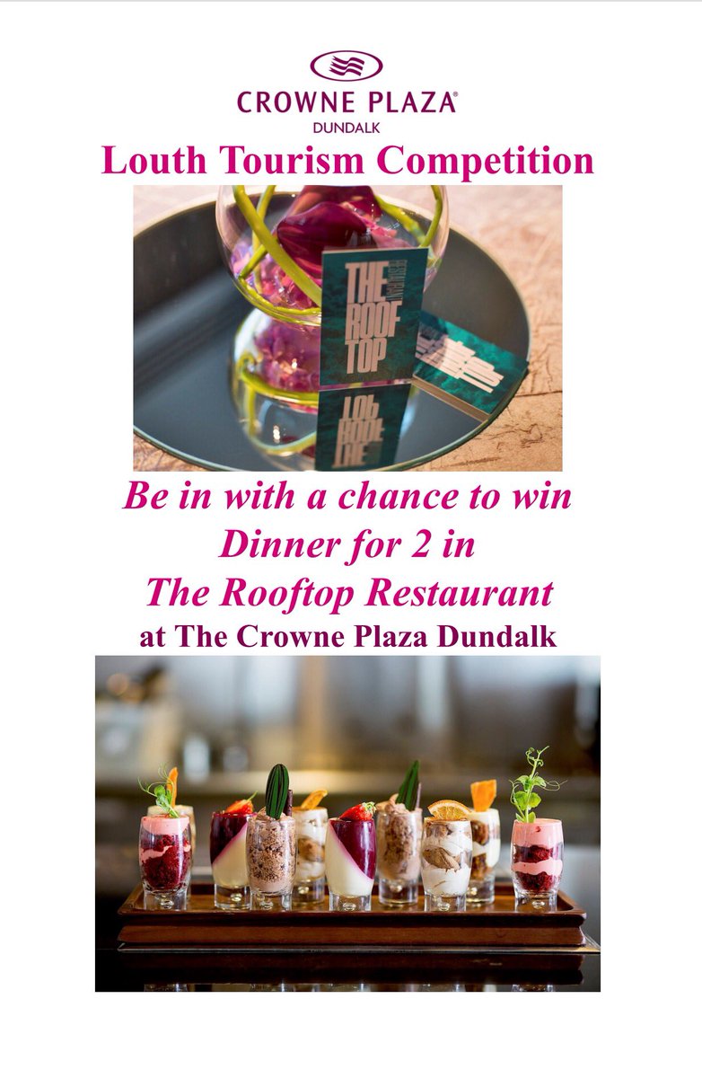 DundalkTourist's tweet photo. If you're at #cbtc2017 conference &amp; expo today visit #DundalkTouristOffice stand &amp; enter @crowneplazaddlk competition #LouthChat https://t.co/BPpJkAN2zT