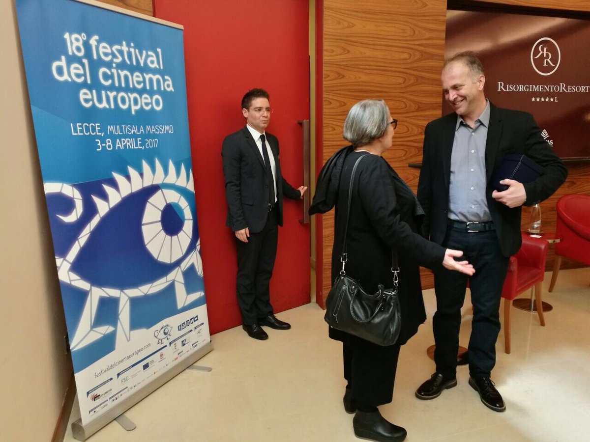 So proud to have <a href="/BlogHolland/">Agnieszka Holland</a> at #fceLecce with her #EuropaEuropa #film candidate to <a href="/TheAcademy/">The Academy</a> #oscars #Holocaust #WWW #lecce