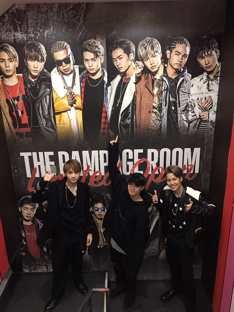 therampagefext's tweet photo. 先ほど『BIG ECHO中目黒山手通り店』さんにヴォーカル3人でお邪魔させて頂きました✨
THE RAMPAGE ROOMにも😁✋
ありがとうございました🙏✨✨✨

川村壱馬

#THERAMPAGE
#BIGECHO
#THERAMPAGEROOM https://t.co/BxXHwRt4Iz