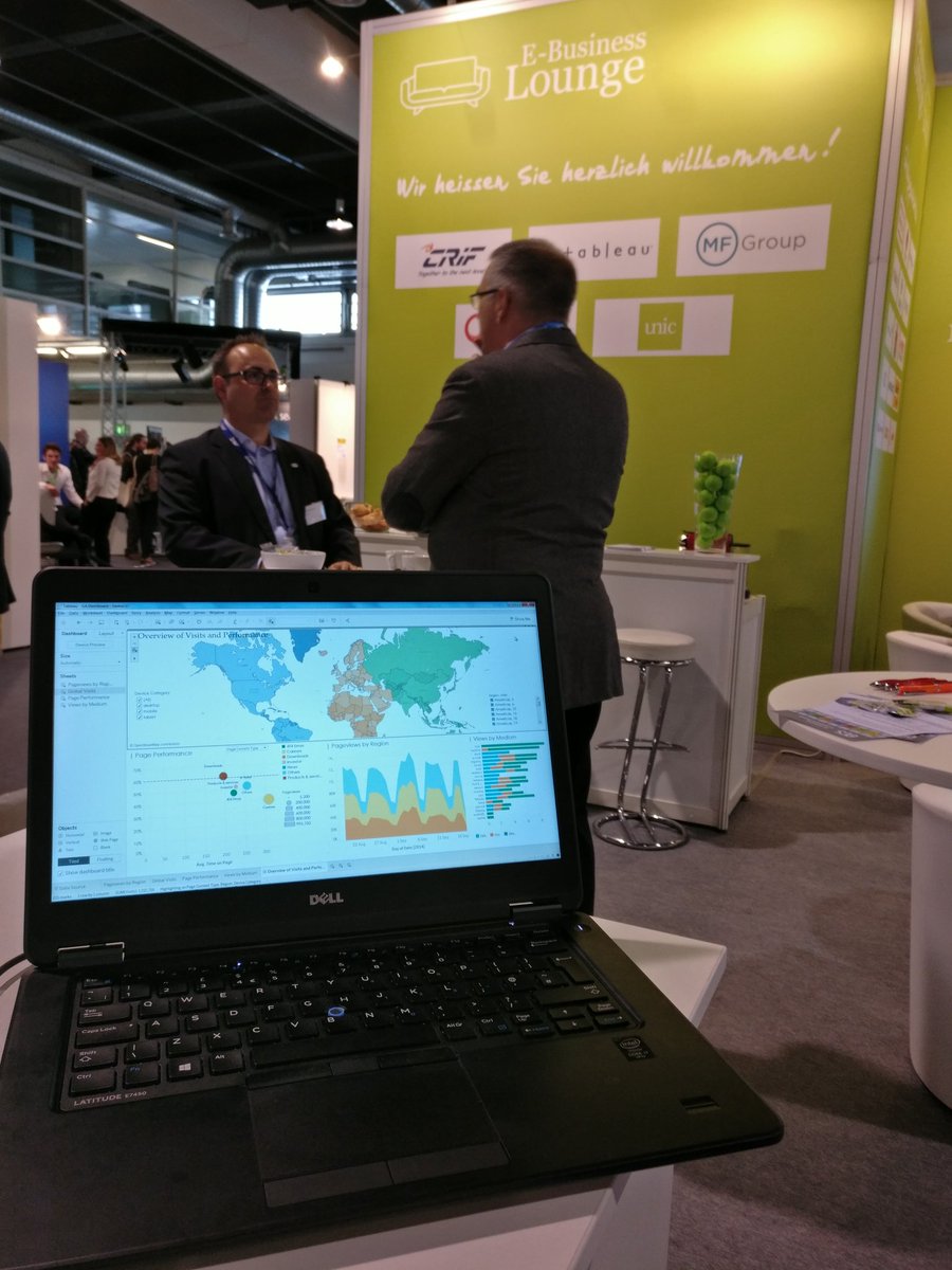Kaiser7k's tweet photo. Data driven Marketing mit @Tableau live auf der #SOM17. Kommt vorbei, wir sind in der e-business lounge https://t.co/8C97g6LnUh