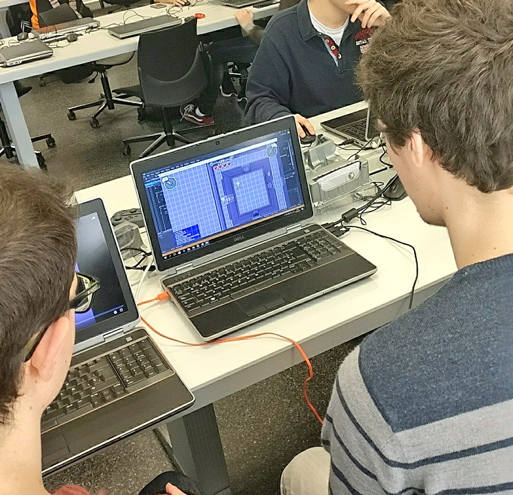 Summit_Games's tweet photo. Classmates are testing our vertical slice
#gamedevs #Zelda #gamedesign https://t.co/DwkEOScRpm