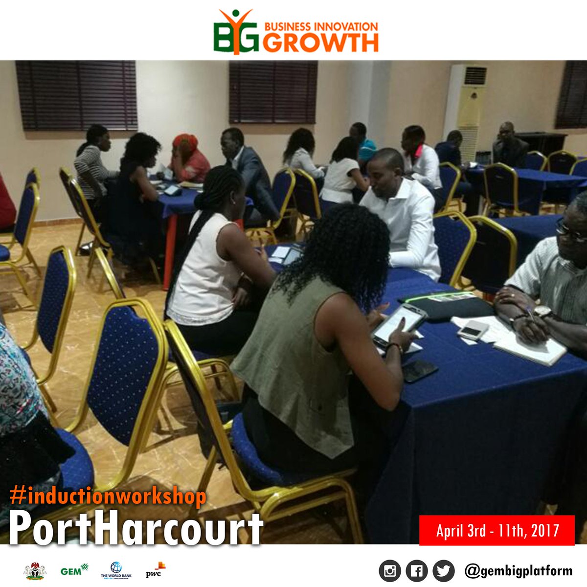 GEMBIGPlatform's tweet photo. Here are some pictures from #InductionWorkshop #Portharcourt yesterday. https://t.co/3ZW4lJDhQC