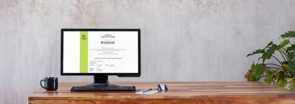 #wednessdayWelcome <a href="/Infotheek/">Infotheek</a> heeft met succes de certificering van Thuiswinkel Zakelijk doorlopen, gefeliciteerd! ow.ly/yZh130aA5ws