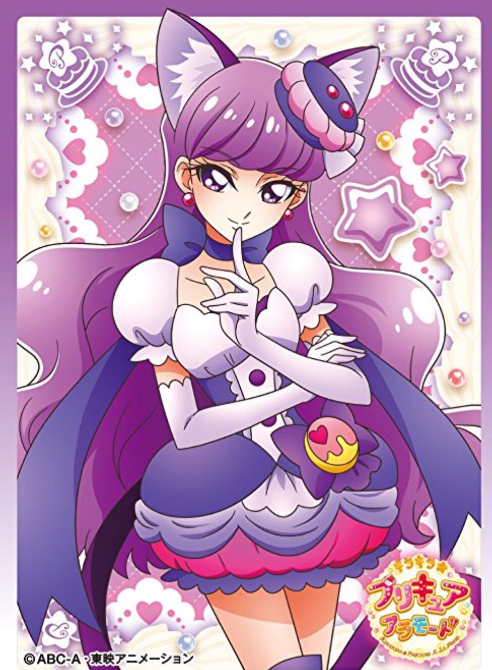 プリキュア 色紙 キュアショコラ キュアマカロン プリキュアアラモード キュアショコラ&キュアマカロン