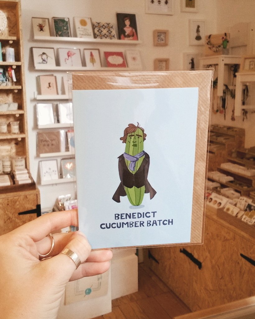 HandmadeNotts's tweet photo. Happy Hump Day!
.
.
.
#benedictcucumberbatch #benedictcumberbatch #humpday #justacard #Nottingham #supportindepend… https://t.co/pB8TJwbxEa https://t.co/CJJS1lyeFu