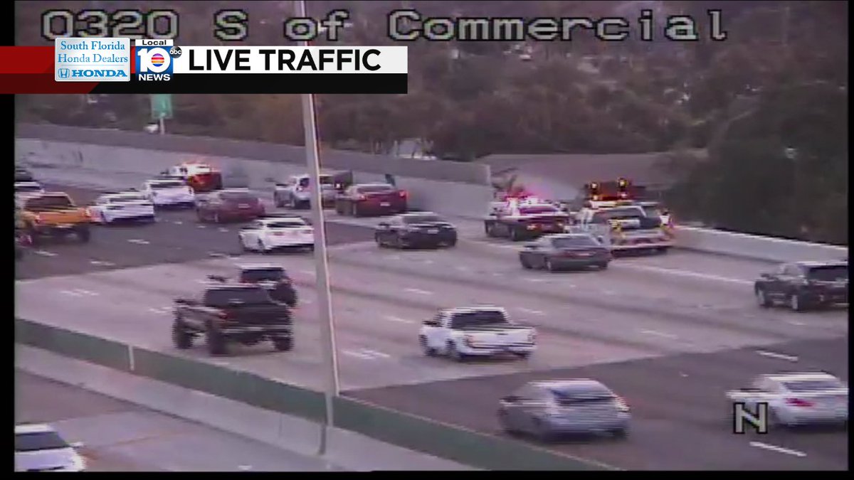 Crash on I-95 NB at Commercial Blvd #traffic https://t.co/OM95FZLlR8