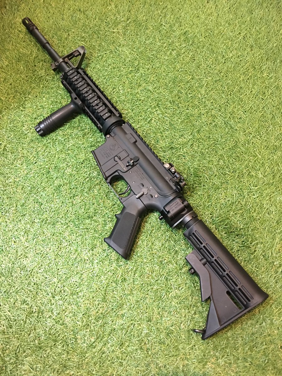 サバゲーショップ ドラゴンフォース 板橋 東京マルイ の Mws もストックたたんじゃいました M4 折りたたみストック は夢が膨らみます Dragonforce ガスブロ Ptw