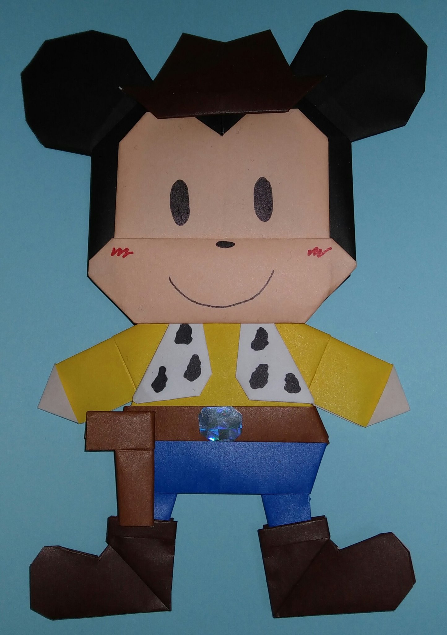 M ウッディ プライド ミッキーマウス ディズニー キャラクター折り紙 Origami トイ ストーリー T Co Jug9izefwv Twitter