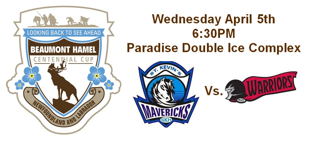 Game 10 <a href="/SKHMavsHockey/">Mavs Hockey</a>   vs <a href="/WVHSports/">WVH Sports</a>   6:30PM. Come out and support your school. @CityofStJohns <a href="/WestcottCraig/">craig westcott</a> <a href="/StJohnsTelegram/">The Telegram</a>