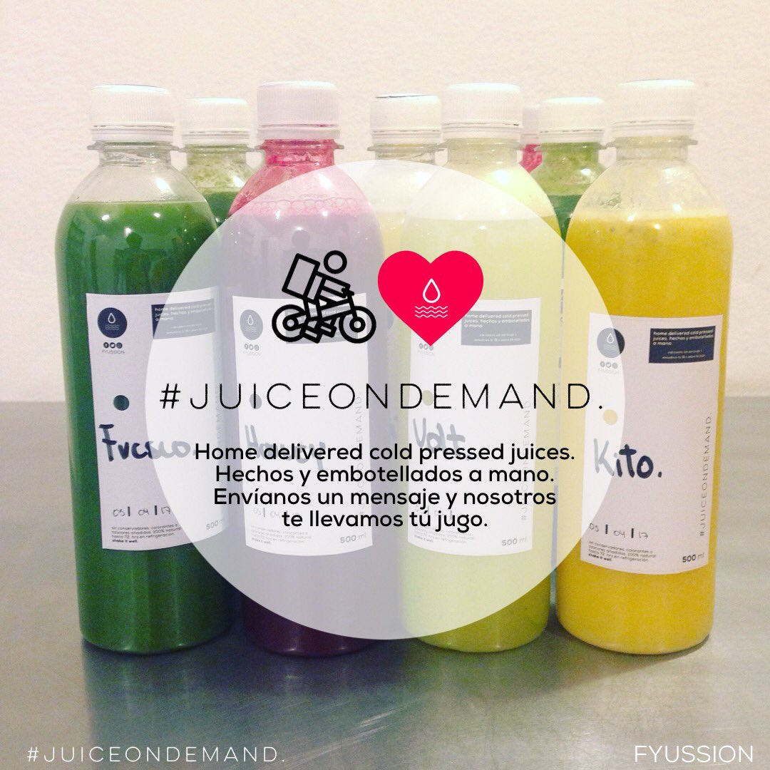 fyussion's tweet photo. 😎☀️¡Buenísimos días! 
Entregando algunos de los jugos del día 💪🏼❤️. ¿Quieres uno? 🙋🏻Envíanos un mensaje 📲, y nosotros te llevamos tú jugo. https://t.co/ApPBoqv0XT