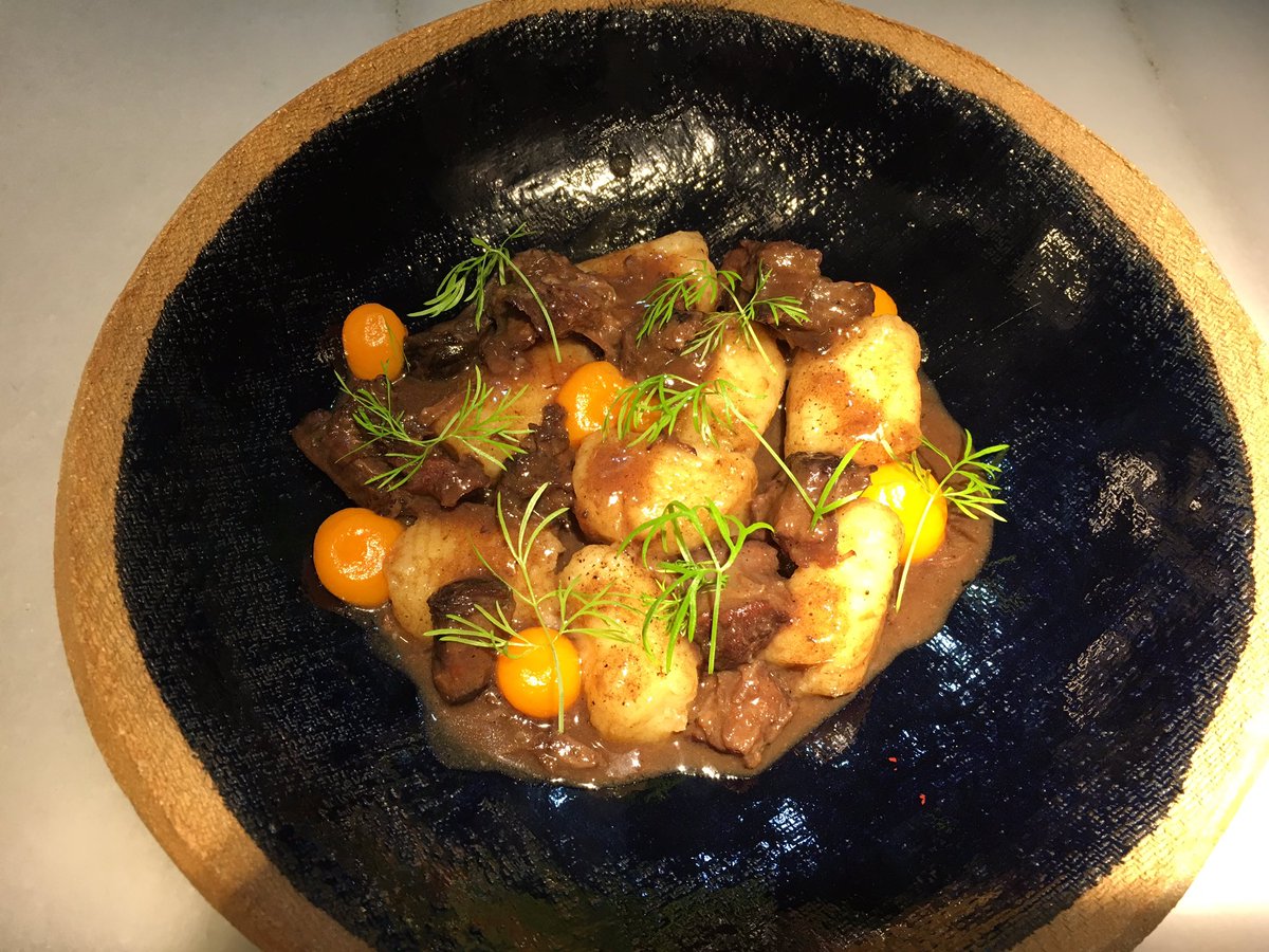 SinfoniaRossini's tweet photo. Esta semana fuera de carta:
Gnocchi con rabo de toro y batata
Os esperamos para que degustéis y disfrutéis de nuestra cocina
#FelizMiercoles https://t.co/bELnPVRI2i