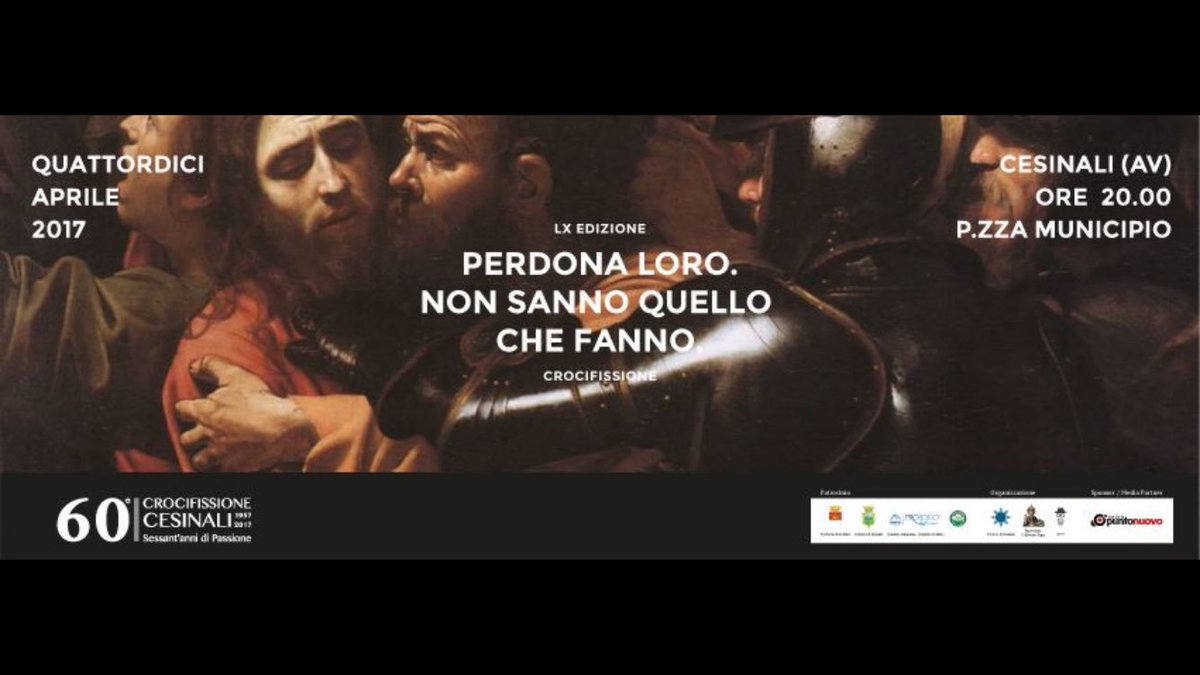 GruppoCfv's tweet photo. Condividi, partecipa, emozionati! Ti aspettiamo il 14 aprile ore 20:00 #crocifissione #cesinali #sessantannidipassione #irpinia https://t.co/WMHdXrjH1N