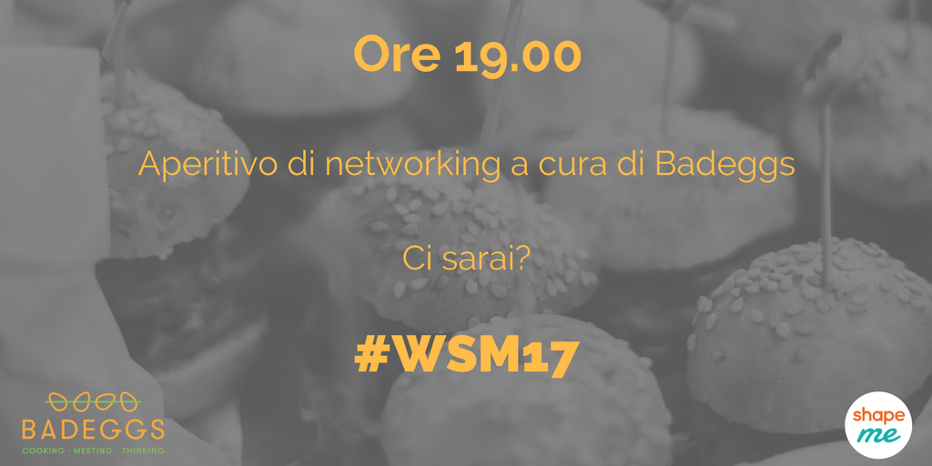 ShapeMeTeam's tweet photo. @badeggsCuisine #WSM17 #officemassage #welfareaziendale #felicità #WorkLifeBalance #Lavoro #news #bologna Registrati https://t.co/2sWsV9hqW0 https://t.co/qmj7dCavYG