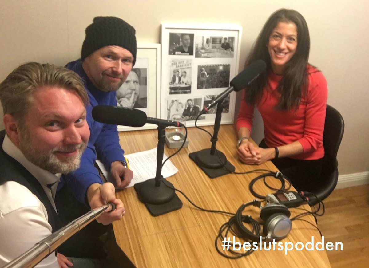 Tredje avsnittet av #beslutspodden med Charlie Söderberg finns nu att ladda ner på #iTunes &amp; #acast