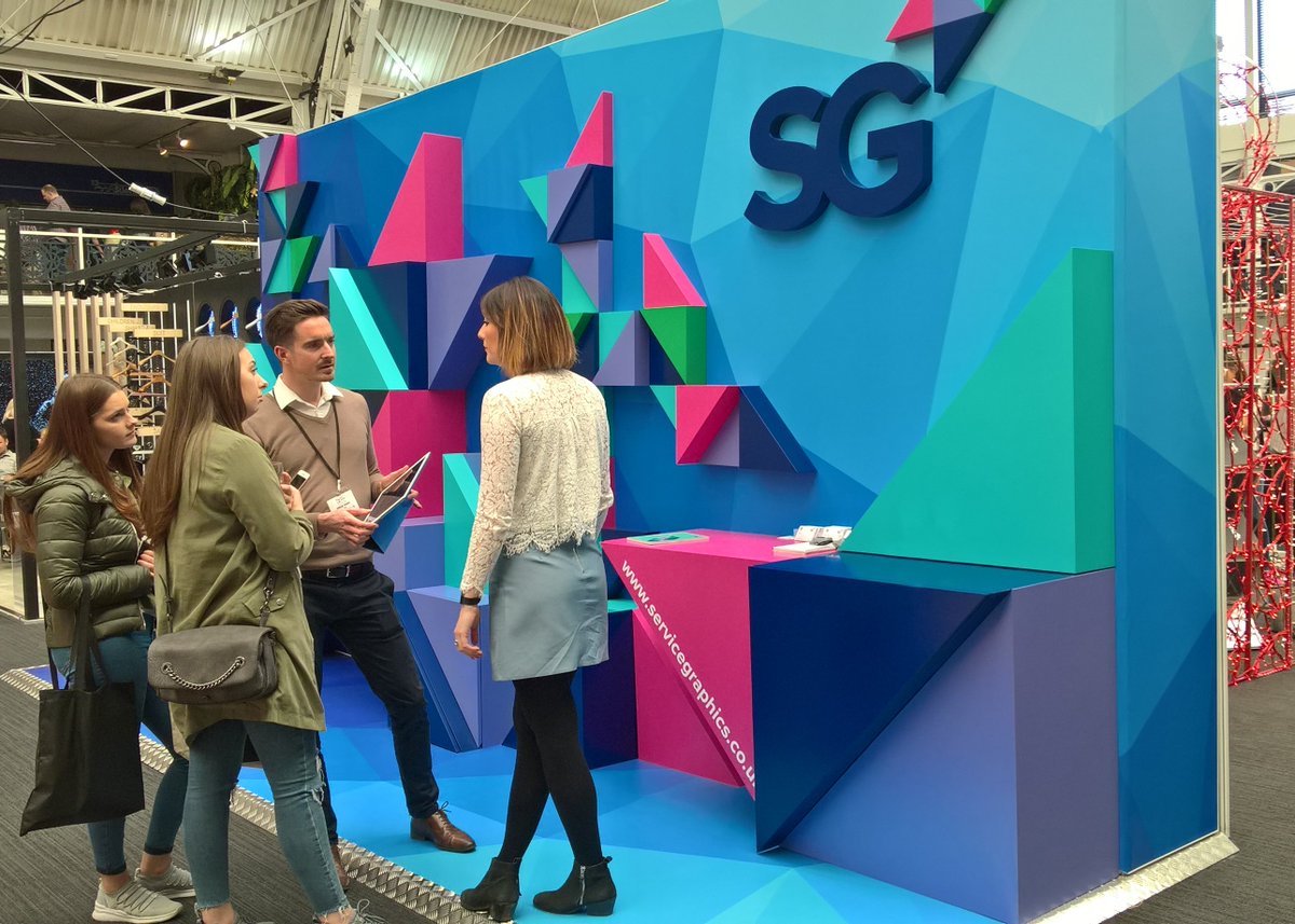 ServiceGraphics's tweet photo. SG's Retail & Luxury experts at @VMDisplayShow with the first big outing of our new brand, visit the stand to talk to our #expertsingraphics https://t.co/PhOfkImfiF