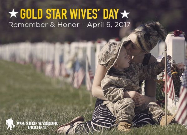 wwp's tweet photo. Please take a moment today and recognize the sacrifice made by the brave spouses of fallen service members #GoldStarWivesDay https://t.co/hqVq27Btdq