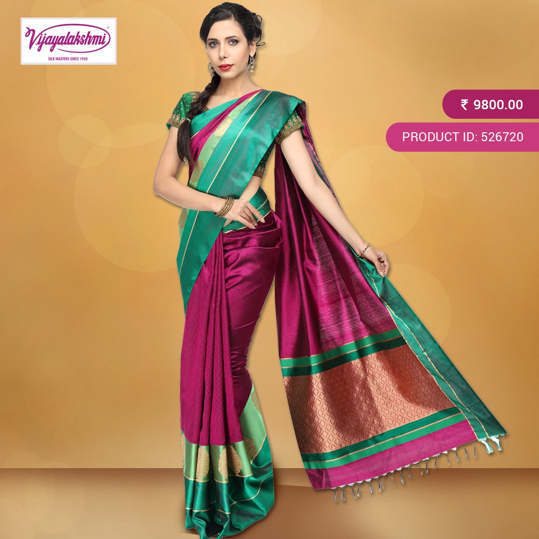 silksareeonline's tweet photo. #Banarasi silk saree with a double sided border and contrast green with beautifully woven kadwa zari buttas.
https://t.co/r1YdWaiV0j https://t.co/ECaLXzFtil